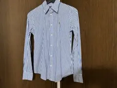 ラルフローレン 長袖 シャツ レディース ストライプ