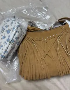 moussy ノベルティ FRINGE POCHET&FLORAL POUCH - メルカリ