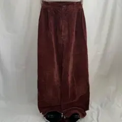 90s vintage ブラウン ベロア スラックス 茶色 アメカジ c-boy