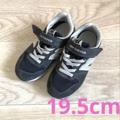 new balance キッズスニーカー996 19.5cm ネイビー