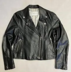 UNRELISH ラム レザー ライダース ジャケット 定価4.8万円 M