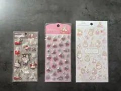 新品 マロンクリーム シール セット サンリオ ぷくっとシール ぷっくりシール