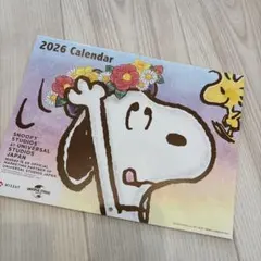 スヌーピー 2026年カレンダー　ニッセイ