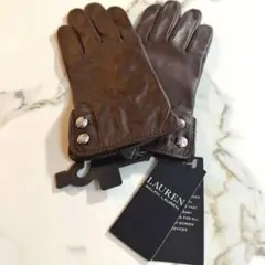 新品 Ralph Lauren レザー 手袋 Leather Gloves