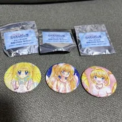 ぴちぴちピッチ トレーディング　表紙イラスト缶バッジ