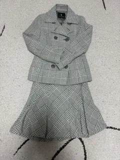 ☆The Scotch House☆チェック柄ダブルブレスト　セットアップ