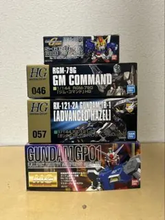 HG アドバンスド・ヘイズル ジム・クゥエル フライルー セット 未組立