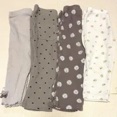 ベビー パンツ 4点セット まとめ売り 80 春秋冬　女の子