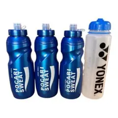 1.1L ポカリスエットスクイズボトルとYONEX スポーツボトル1000ml
