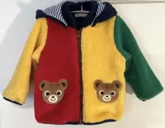 【着用1回のみ】MIKI HOUSE フード付きジャケット 80cm