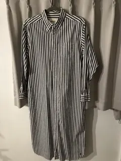 BEAMS BOY ストライプシャツワンピース