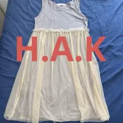 H.A.K ノースリーブ ワンピースのサムネイル