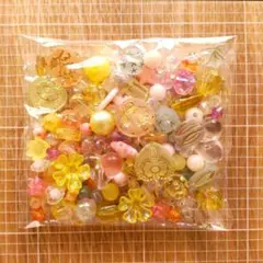 春のビーズ 詰め合わせ 小袋 40ｇ