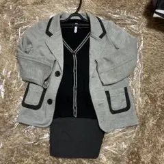 COMME CA IS フォーマルジャケットとカーディガン 120A