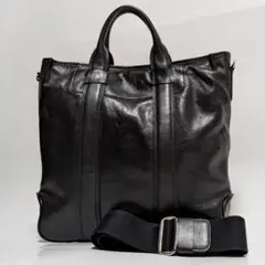 【デッドストック】万双 シモーネ型押しサンタフェトート　トートバッグ　限定品 デッドストック】万双 シモーネ型押しサンタフェトート トート