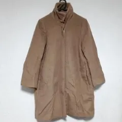 アーバンリサーチ☆スタンドカラーコート☆フリース風ブラウンコート☆ハイネック