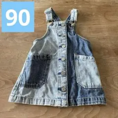 Baby GAP デニム ジャンパースカート 90cm ジャンスカ 18-24