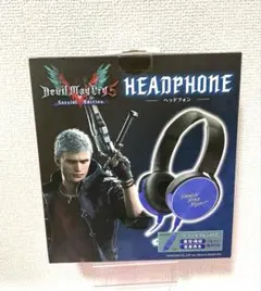 デビルメイクライ5 DevilMayCry 5 ヘッドフォン 青 ブルー