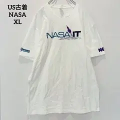 【ネクストレベル】半袖Tシャツ NASA US古着 アメリカ古着 ホワイト XL