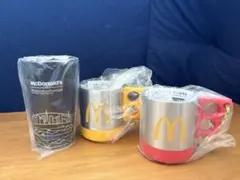 マクドナルド　マック　CHUMS ステンレス二層マグカップ、プラカップ