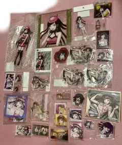罪木蜜柑 ハート型アクリルバッジ 6個セット - メルカリ