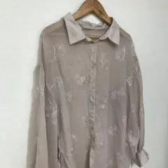 T367 MAJESTIC LEGON 刺繍シャツ 春夏のサムネイル