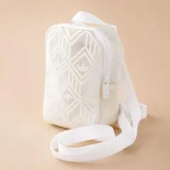 美品　adidas アディダス　バックパック ミニリュック メッシュ 白のサムネイル