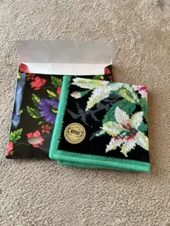 FEILER 花柄タオルハンカチ 約30センチ