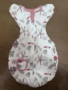 【未使用】新生児用スリーパー 海洋生物柄　サイズS