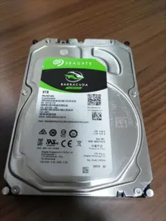 使用時間11340h　Seagate Barracuda 8TB(8)