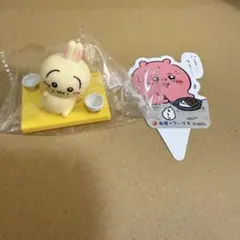 松屋　ちいかわ オリジナルフィギュア うさぎ　ピックつき