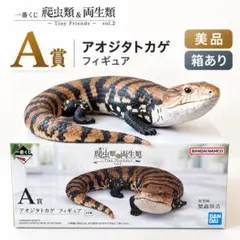 상태좋음 이치방쿠지 A賞 アオジタトカゲ フィギュア 爬虫類 vol.2