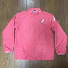 asics ナイロンジャケット 2XL ピンク