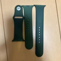 Apple Watch スポーツバンド ダークグリーン　2本セット