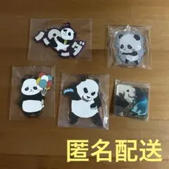 呪術廻戦　パンダ　ラバーストラップ　アクリルキーホルダー