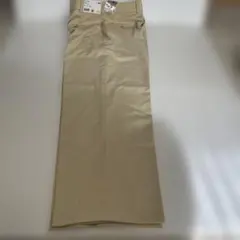 【新品未使用】UNIQLO タックワイドパンツ M ベージュ