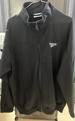 Reebok ブラック ジャージ ジャケット L