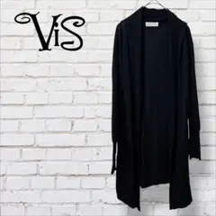 ○美品○VIS　ビス　ロングカーディガン　薄目　シースルー　M