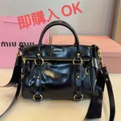 ♥即日発送黒 レザー ショルダーバッグ