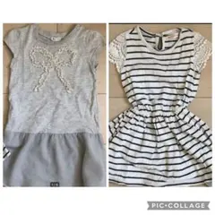 半袖ワンピース 2点セット　90cm 春夏　かわいい