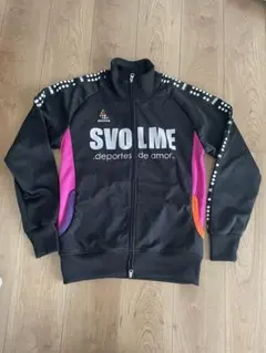 SVOLME ジャージ上着 ブラック Sサイズ