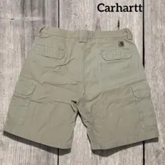 Carhartt ダック地　キャンバス　カーゴショーツ　ハーフパンツ　ベージュ