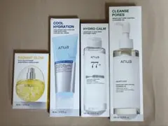 Anua スキンケア 4点セット+パック2枚