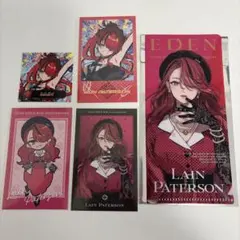 ロクフリフェスタ エデン4周年 レイン·パターソン チェキ シール 特典 セット