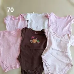 女の子　70 下着　ロンパース　まとめ売り
