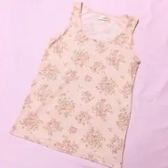 Lizmelo 花柄 タンクトップ ピンク リズリサ ピンク マイメロ ローズのサムネイル