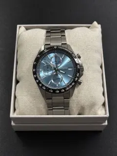 SEIKO セイコー SBTR029 クロノグラフ アイスブルー 付属品完備