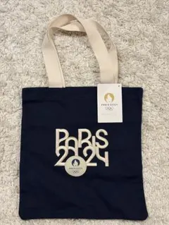 パリ2024オリンピック トートバッグ ネイビー　【新品&タグ付き】