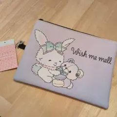 ウィッシュミーメル　サンリオ　ポーチ　フラットポーチ　しまむら　新品未使用
