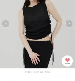 SENEE shirring blouse シャーリングブラウス black - メルカリ